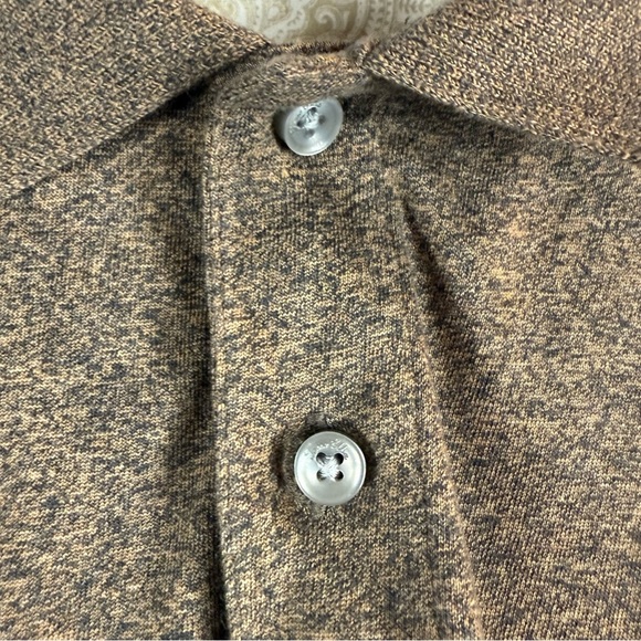 TASSO ELBA Mens Polo Shirt Size:XL Long Sleeve Collared 100% Cotton - Picture 6 of 15